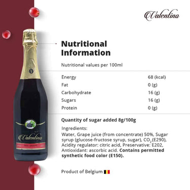 VALENTINO-Red Grape Juice-750ml